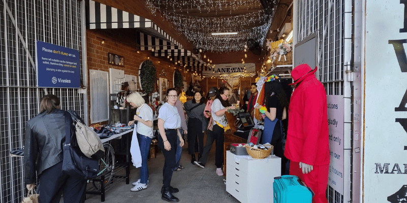 Vinnies Laneway Market